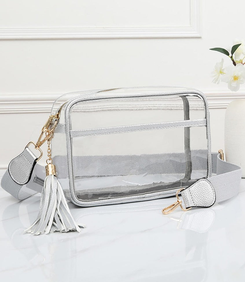 TG10223 Game Day Clear Crossbody Bag