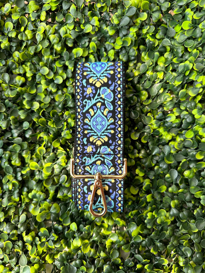 SS050P Boho Pattern Adjustable Guitar Strap