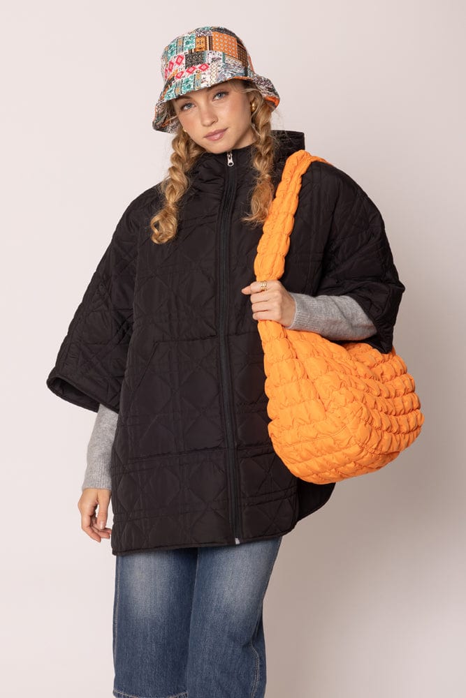 QBS320125 Cora Quilted Puffer Tote