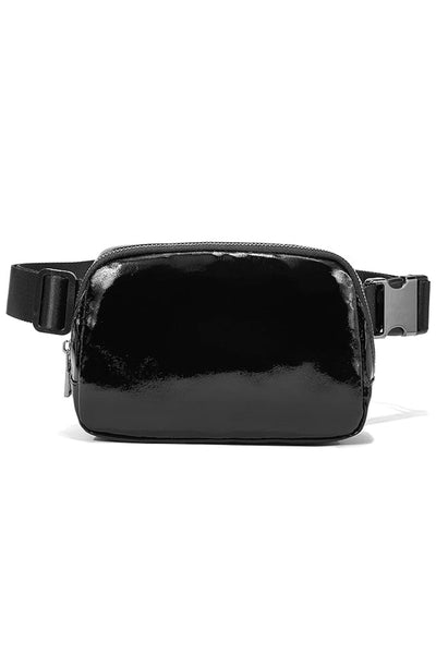 B1062 Liv Patent Leather Fanny Pack - MiMi Wholesale