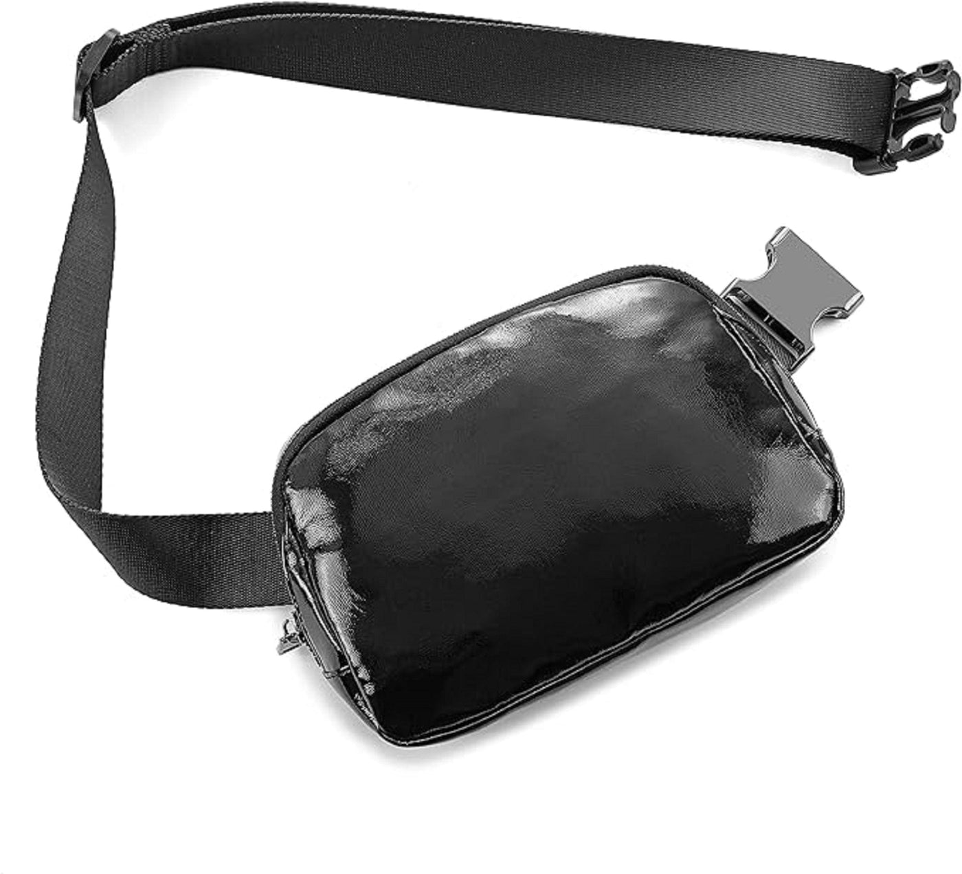 B1062 Liv Patent Leather Fanny Pack - MiMi Wholesale