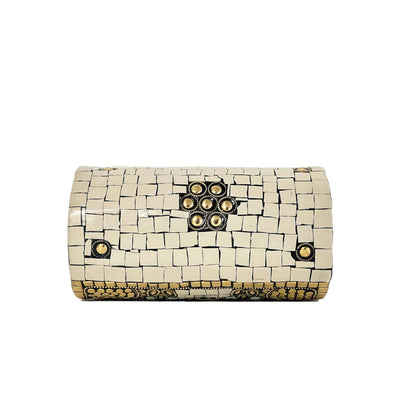 BGAIN89 Ami Mosaic Clutch With Chain Strap - MiMi Wholesale