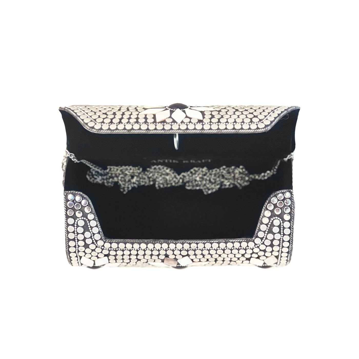 BGAIN89 Ami Mosaic Clutch With Chain Strap - MiMi Wholesale