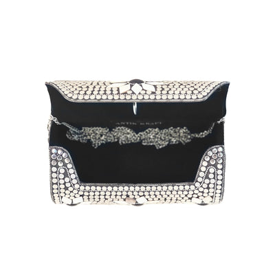 BGAIN89 Ami Mosaic Clutch With Chain Strap - MiMi Wholesale