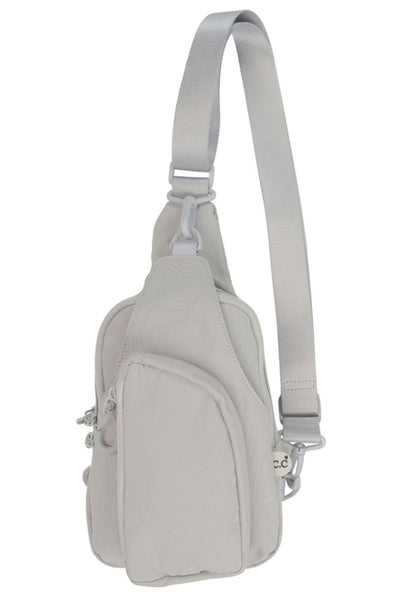 BGS4395 Hallie Nylon Sling Bag - MiMi Wholesale