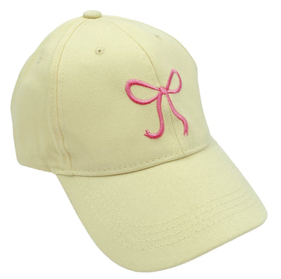 BHC410219 Embroidered Ribbon Design Baseball Cap - MiMi Wholesale