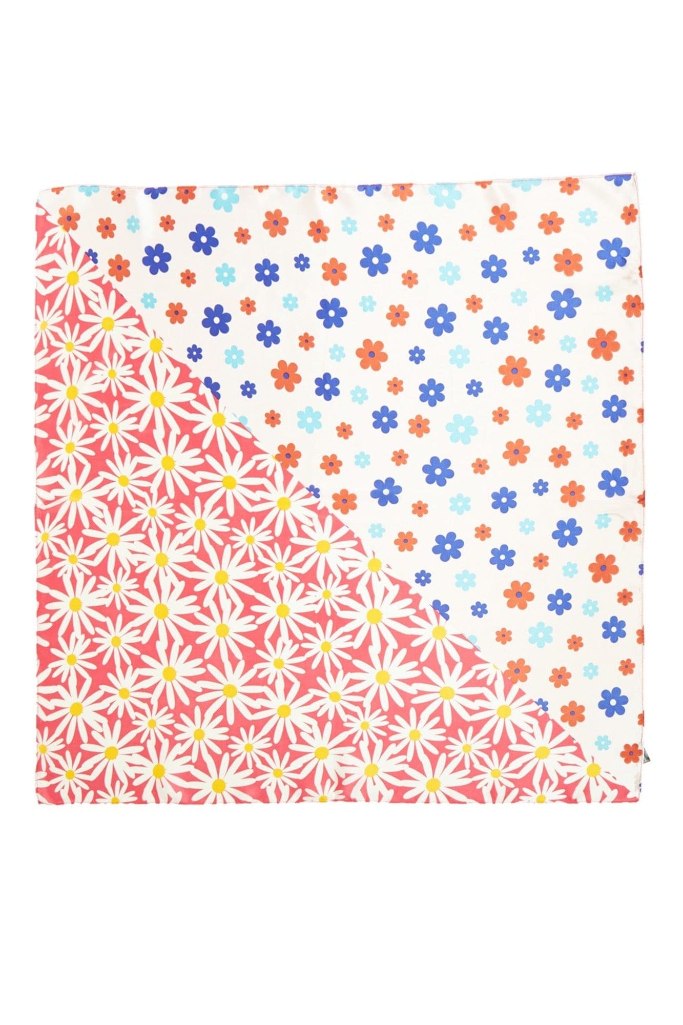 BS0041 Multi Color Floral Print Bandana - MiMi Wholesale