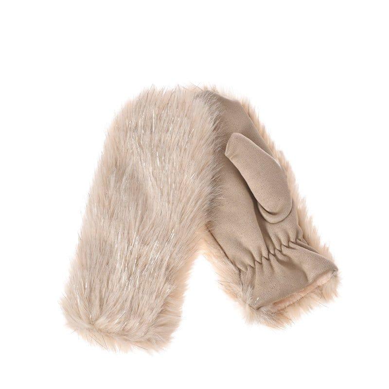 G2004 Women Fur Glove - MiMi Wholesale