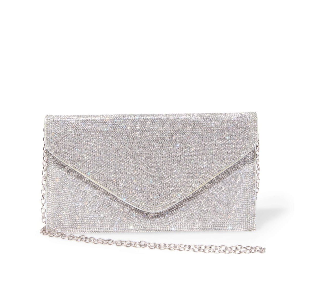 HD2521 Rhinestone Embellished Envelope Clutch - MiMi Wholesale