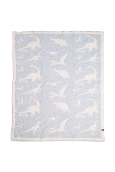 JCL1052K Children's Heart or Dinosaur Print Blanket - MiMi Wholesale