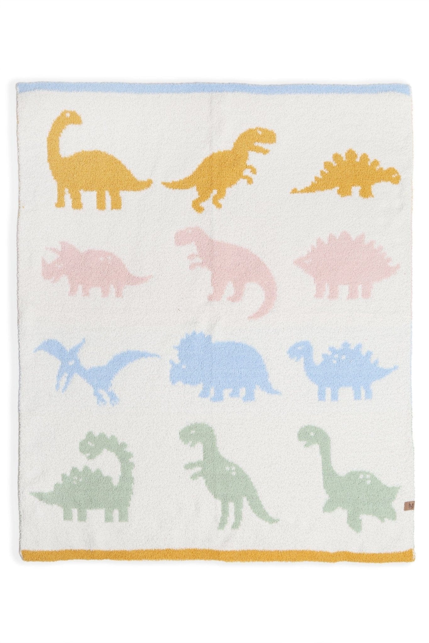 JCL6038K Super Lux Children's Multicolor Dinosaur Blanket - MiMi Wholesale