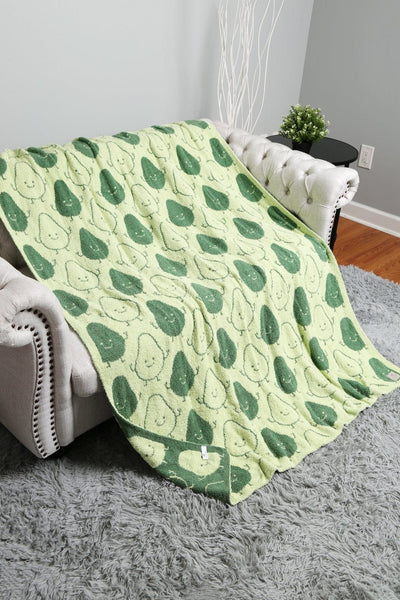 JCL6041 Super Lux Avocado Blanket - MiMi Wholesale