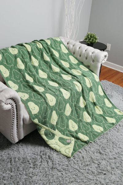 JCL6041 Super Lux Avocado Blanket - MiMi Wholesale