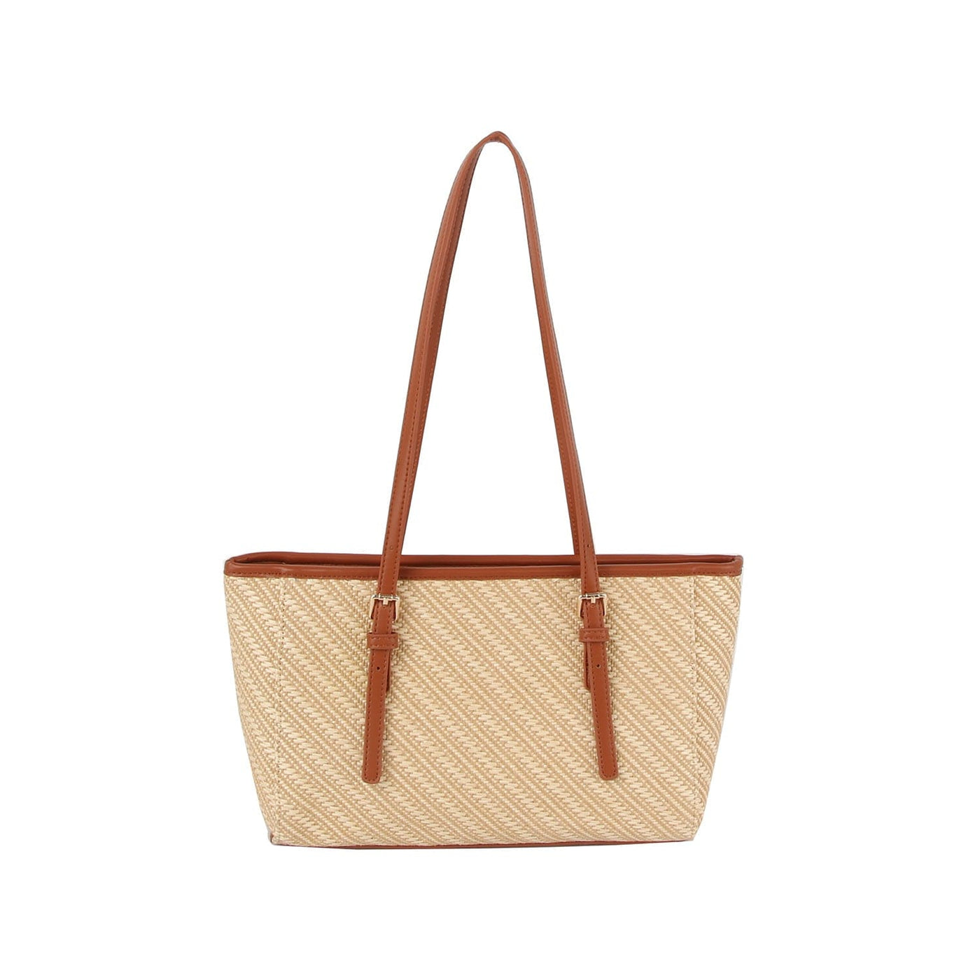 LHU507-Z Loretta Straw Tote Bag - MiMi Wholesale