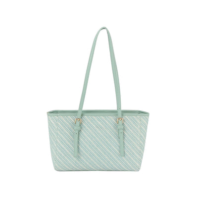 LHU507-Z Loretta Straw Tote Bag - MiMi Wholesale