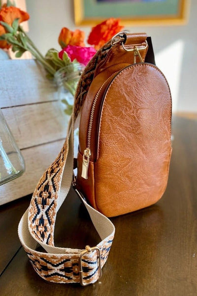 LQ286-Z Nina Sling Bag With Guitar Strap - MiMi Wholesale