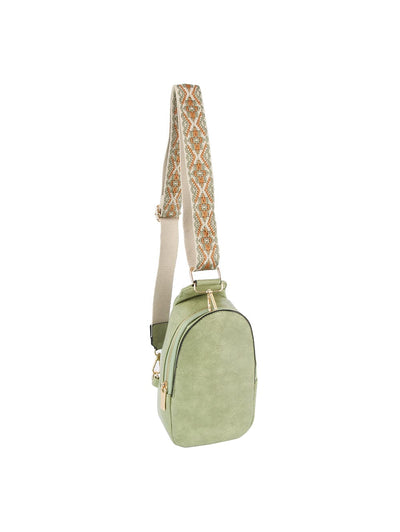 LQ286-Z Nina Sling Bag With Guitar Strap - MiMi Wholesale