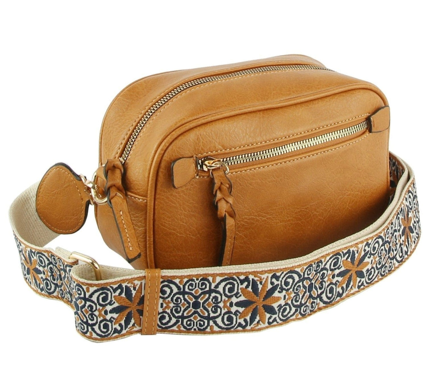 LQF052 Boho Guitar Strap Crossbody Bag - MiMi Wholesale