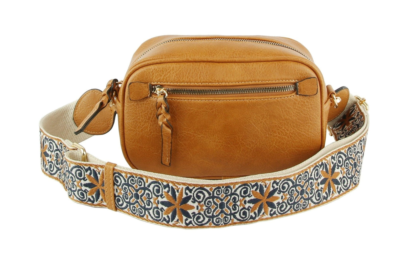 LQF052 Boho Guitar Strap Crossbody Bag - MiMi Wholesale