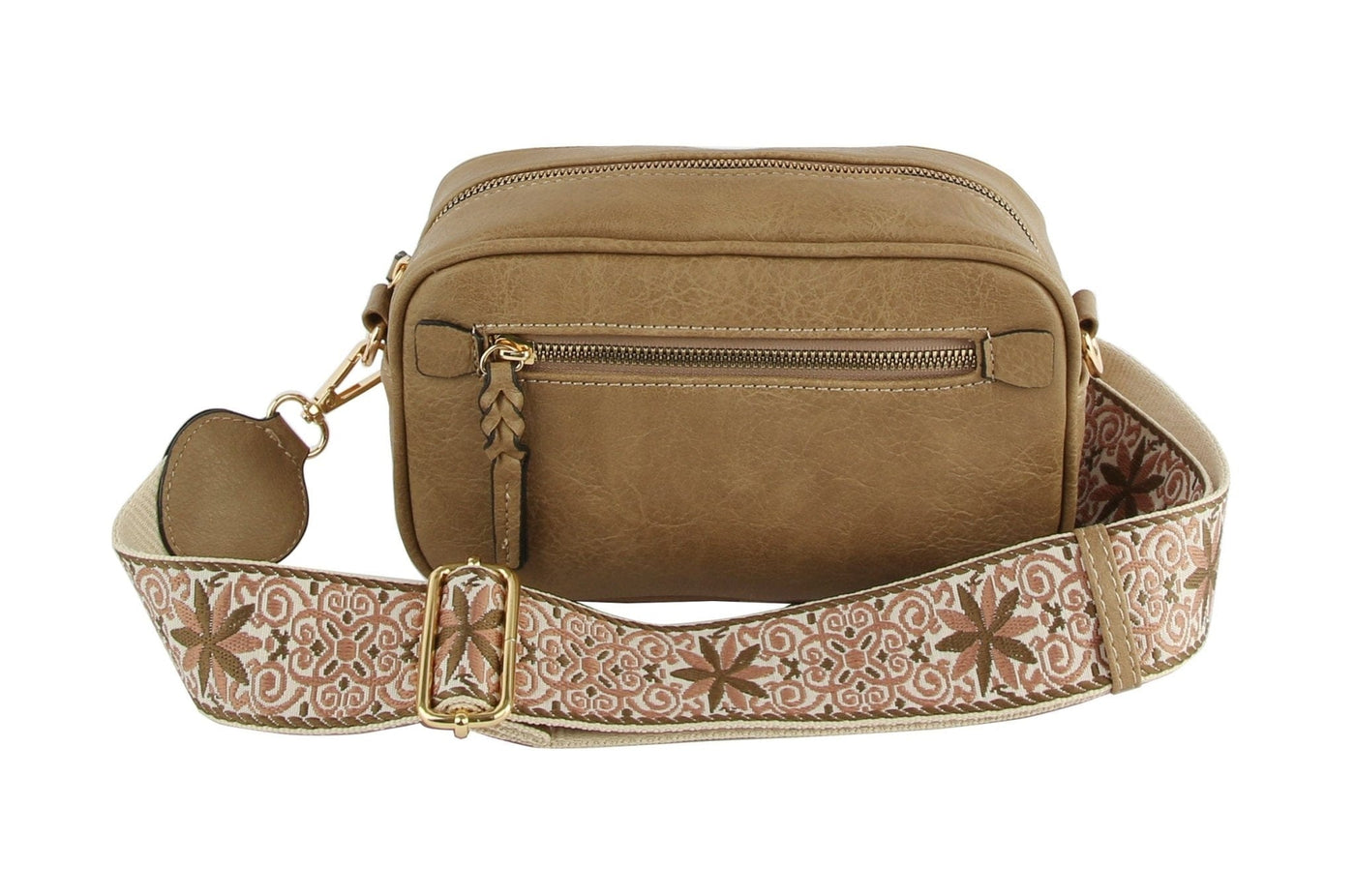 LQF052 Boho Guitar Strap Crossbody Bag - MiMi Wholesale