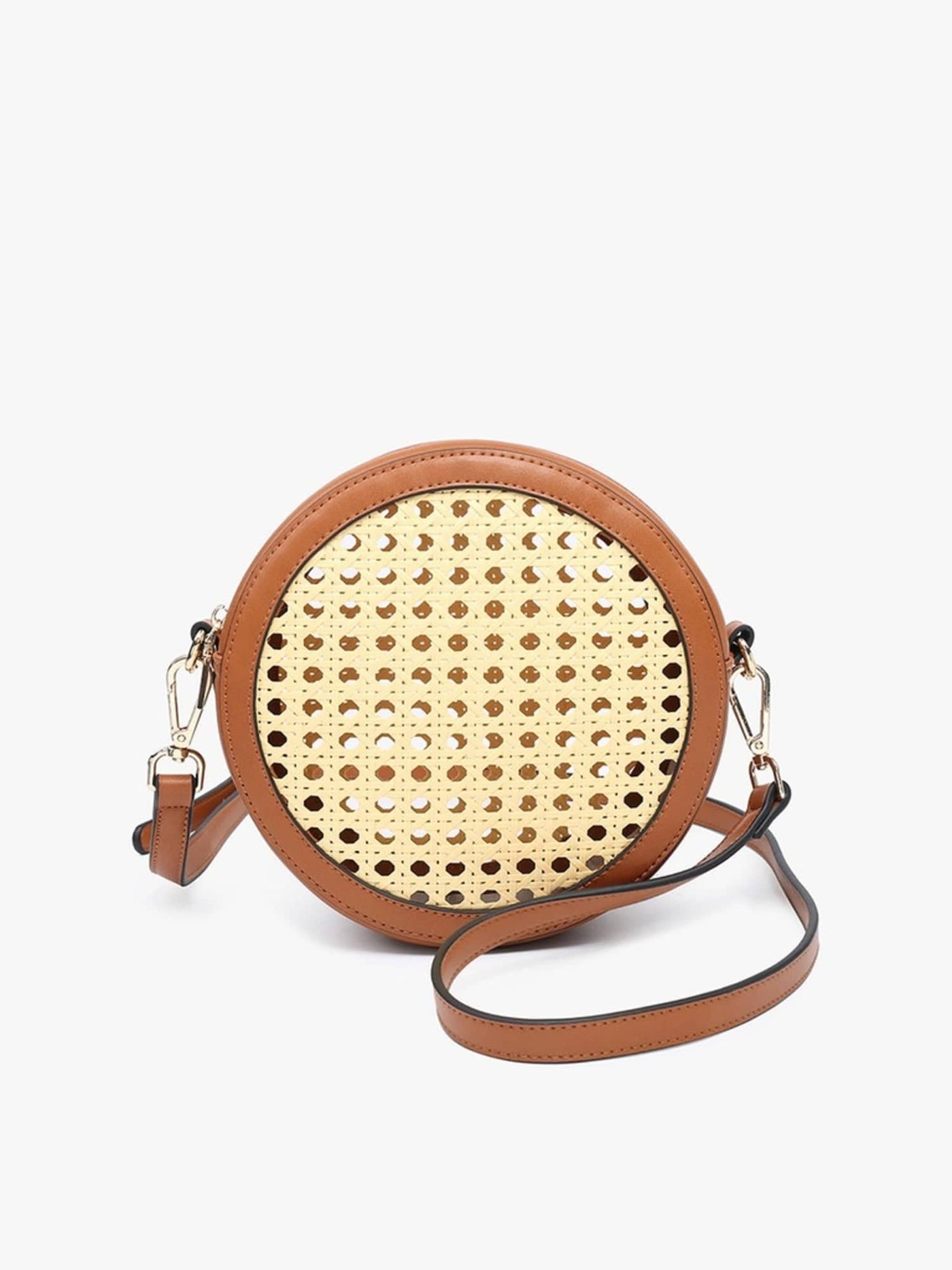 M2443 Francis Rattan Crossbody Bag - MiMi Wholesale