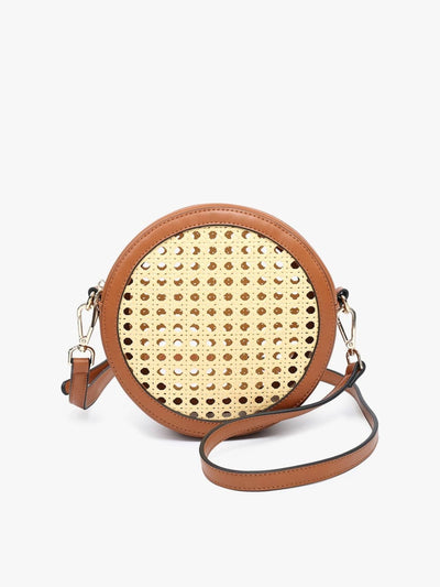 M2443 Francis Rattan Crossbody Bag - MiMi Wholesale