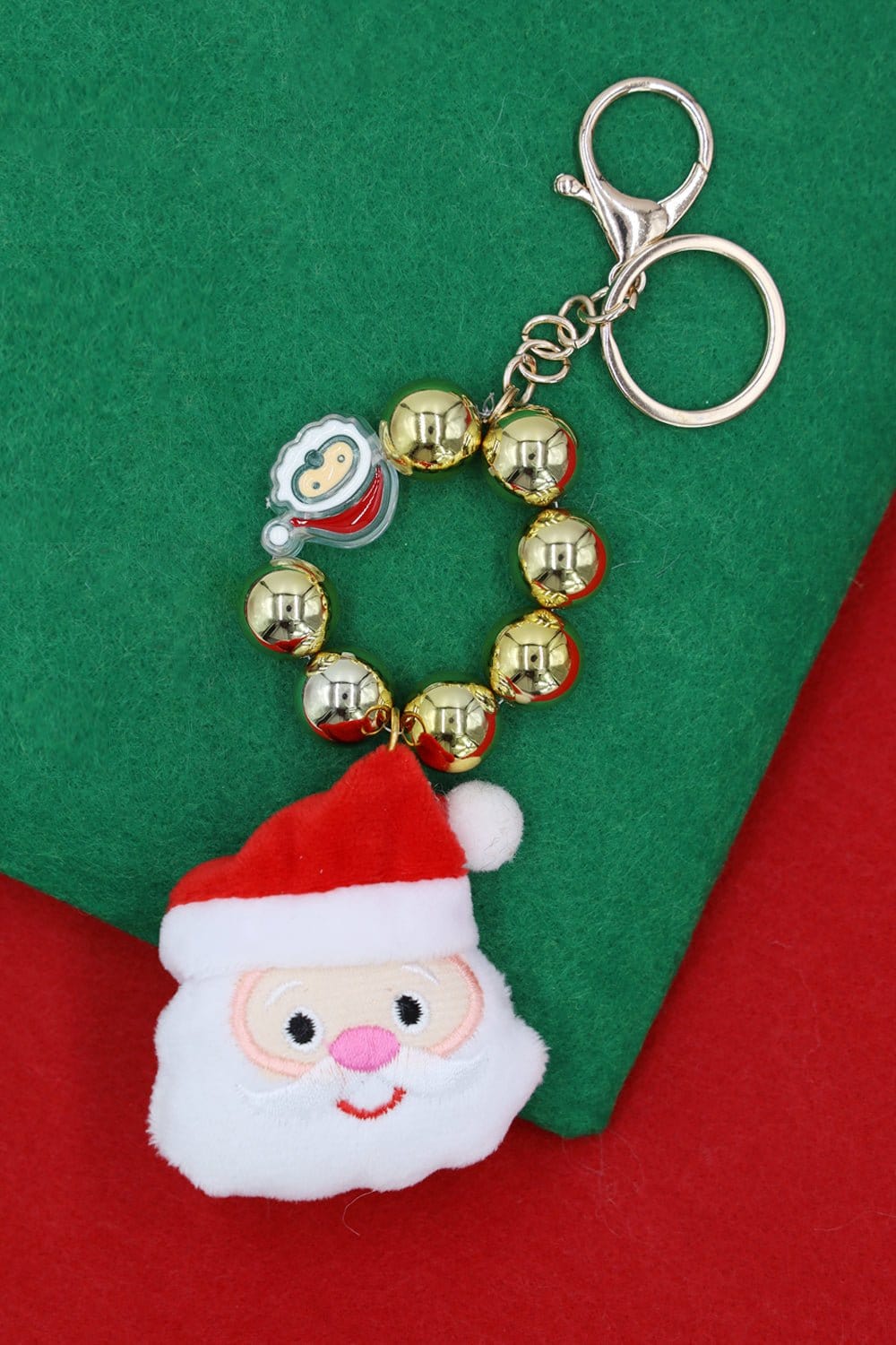 MK1001 Santa Claus Christmas Keychain - MiMi Wholesale