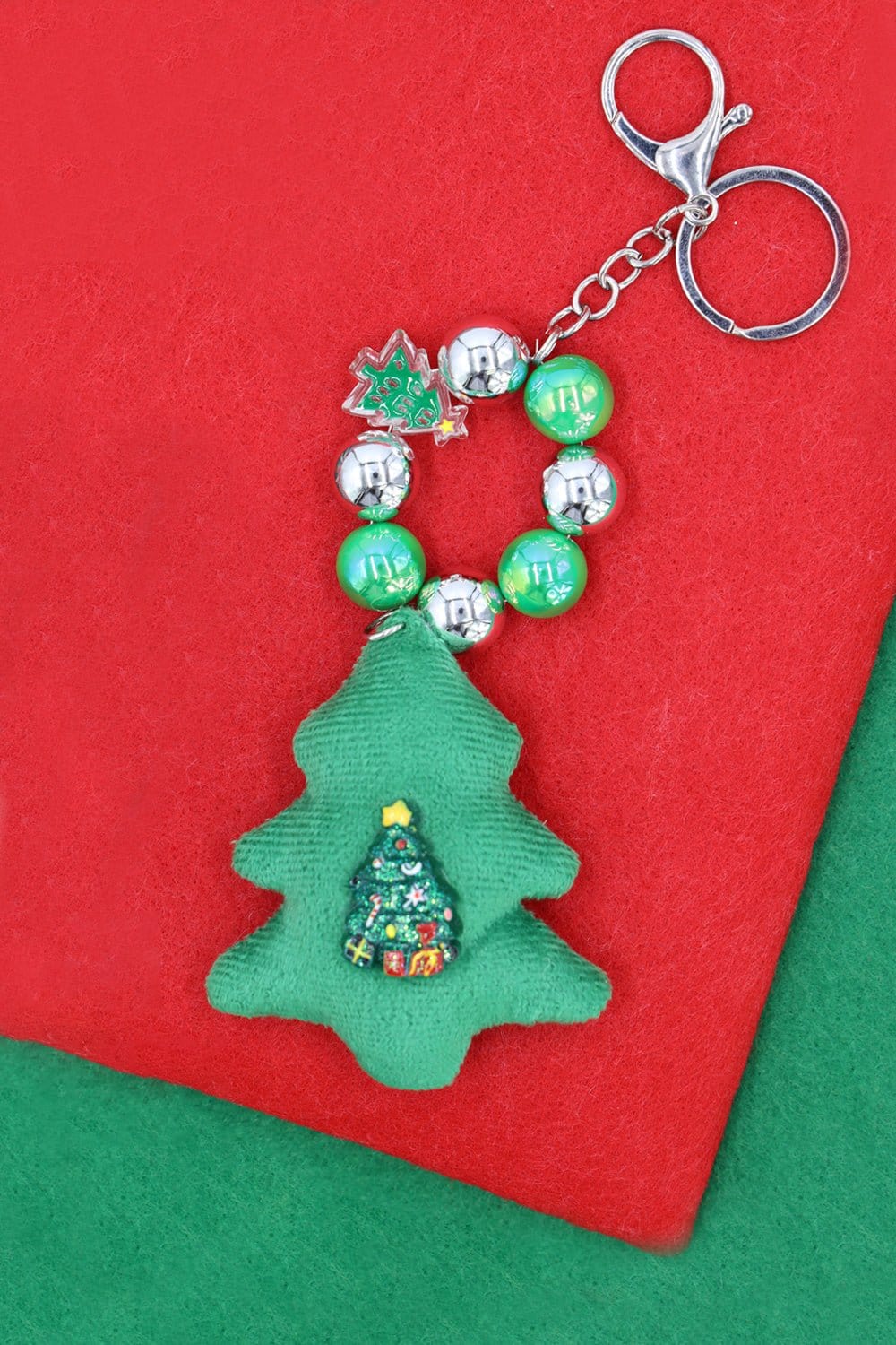 MK1002 Christmas Tree Keychain - MiMi Wholesale