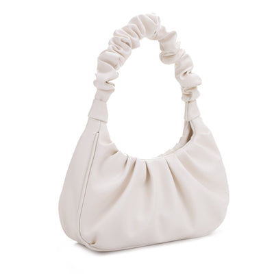 SJ20300 Alexandra Scrunch Handle Shoulder Bag - MiMi Wholesale