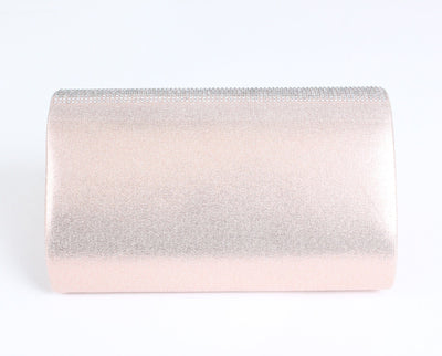 TG10033 Rounded Back Rhinestone Flap Clutch - MiMi Wholesale