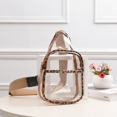 TG10420 Kathleen Slim Size Clear Sling Bag - MiMi Wholesale