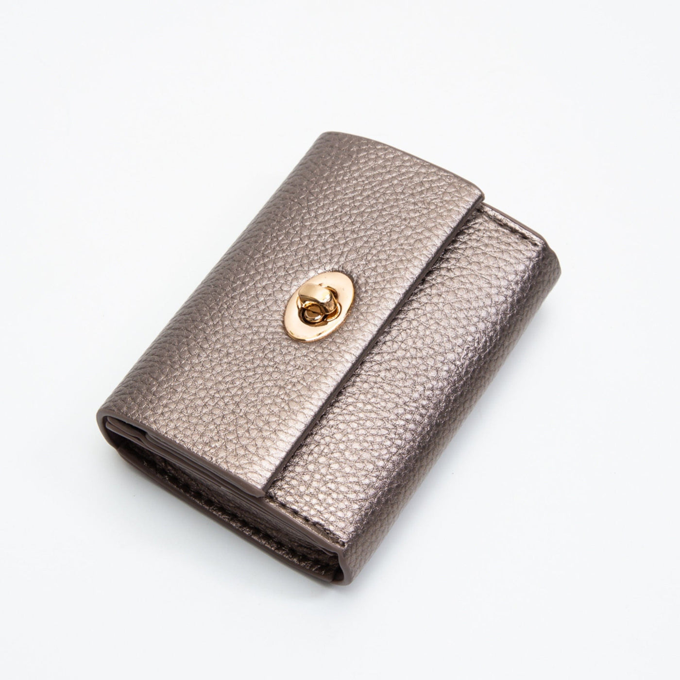 TG10569 Penny Twist Lock Pebble Wallet - MiMi Wholesale