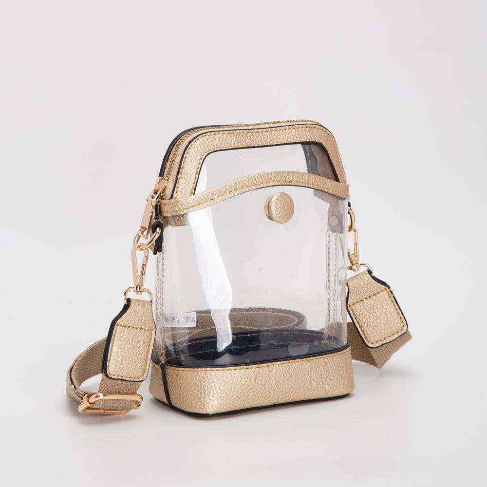 TG10575 Carly Clear Mini Crossbody Bag - MiMi Wholesale