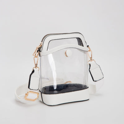 TG10575 Carly Clear Mini Crossbody Bag - MiMi Wholesale