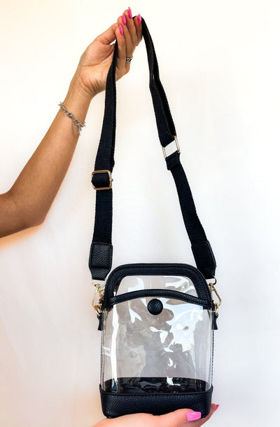 TG10575 Carly Clear Mini Crossbody Bag - MiMi Wholesale