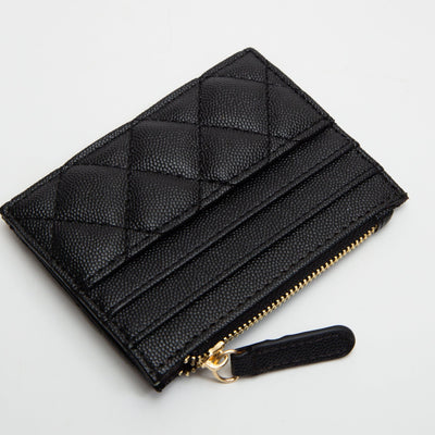 TG10607 Felecity Quilted Card Holder - MiMi Wholesale