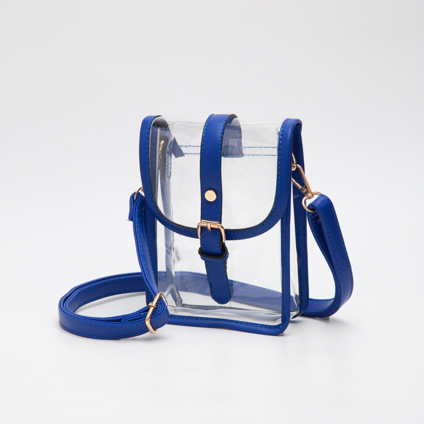 TG10608 Game Day Clear Buckle Strap Mini Crossbody Bag - MiMi Wholesale