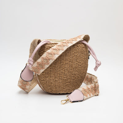 TG10621 Shaina Rattan Bucket Bag - MiMi Wholesale