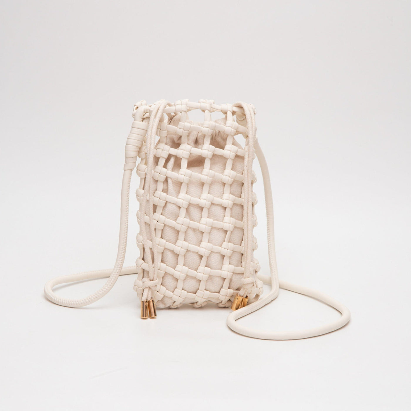 TG10626 Cara Mini Woven Drawstring Crossbody Bag - MiMi Wholesale