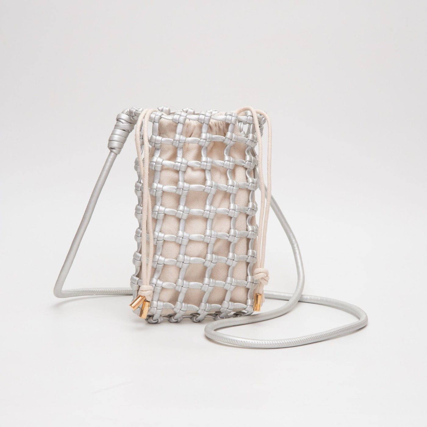 TG10626 Cara Mini Woven Drawstring Crossbody Bag - MiMi Wholesale