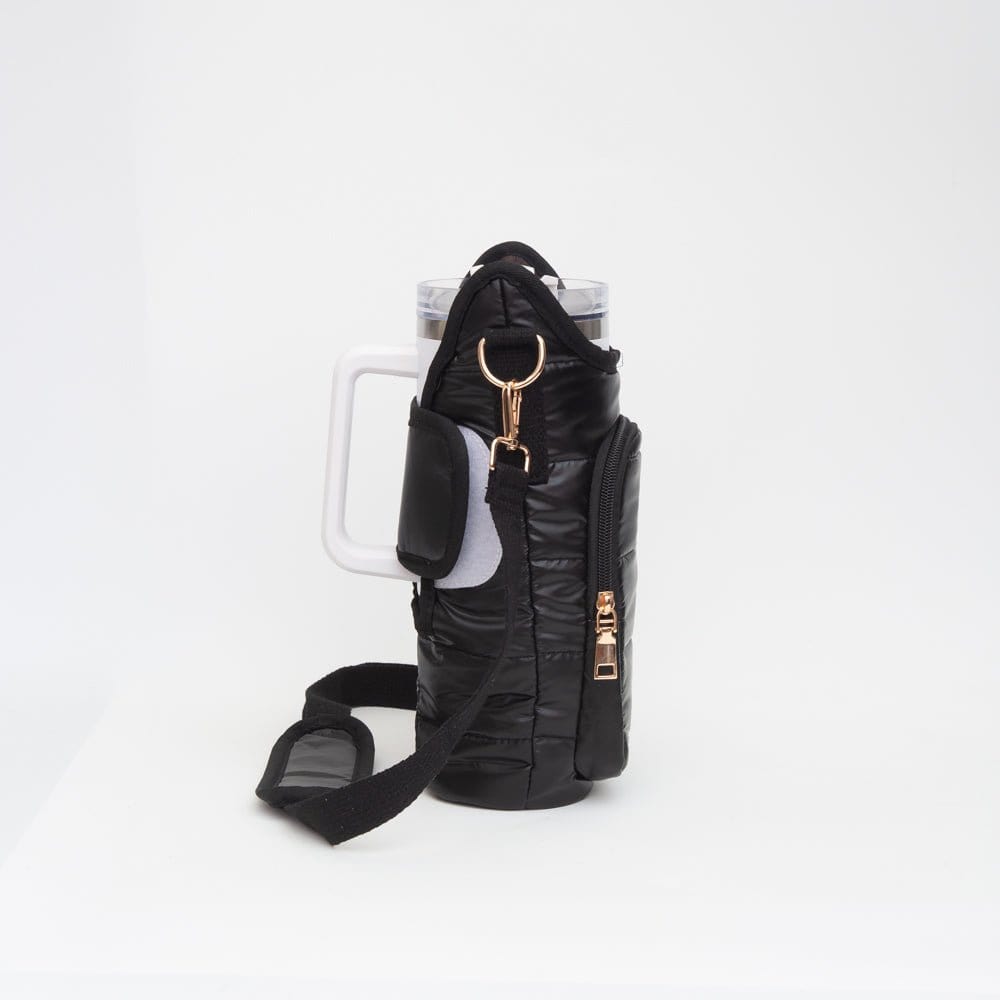 TG10645 Puffer Tumbler Holder Crossbody Bag - MiMi Wholesale