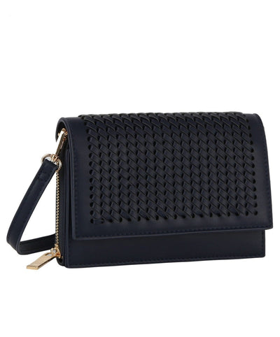 YAE0002 Trisha Woven Crossbody Bag - MiMi Wholesale