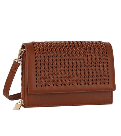 YAE0002 Trisha Woven Crossbody Bag - MiMi Wholesale