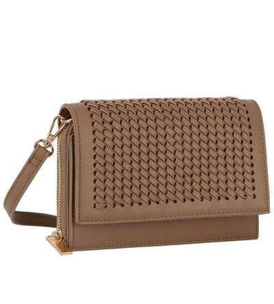 YAE0002 Trisha Woven Crossbody Bag - MiMi Wholesale