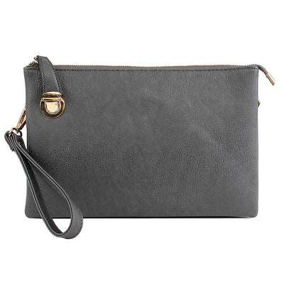 0714 Designer Inspired Fashion Clutch/Crossbody Bag - Honeytote