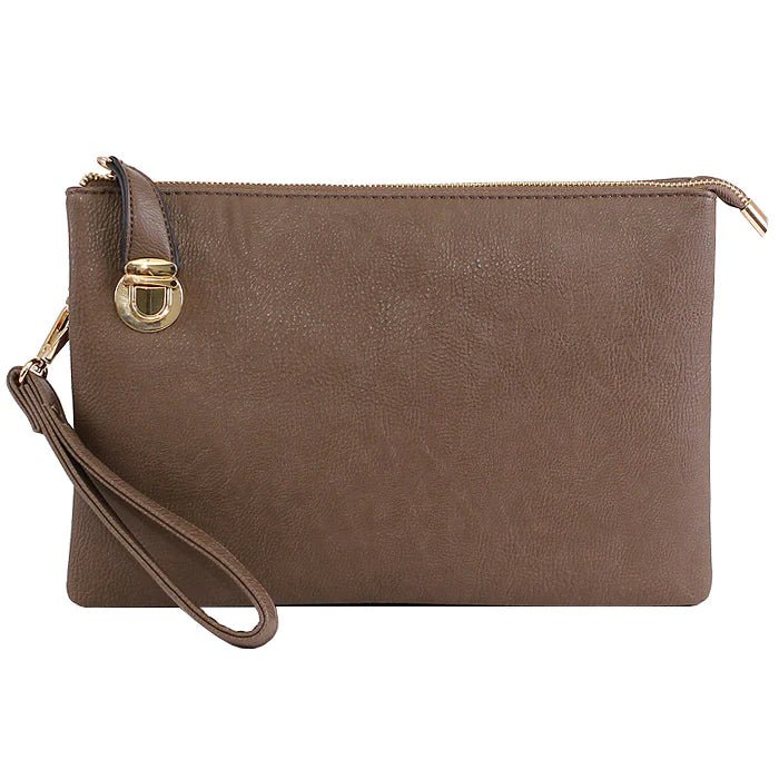 0714 Designer Inspired Fashion Clutch/Crossbody Bag - Honeytote