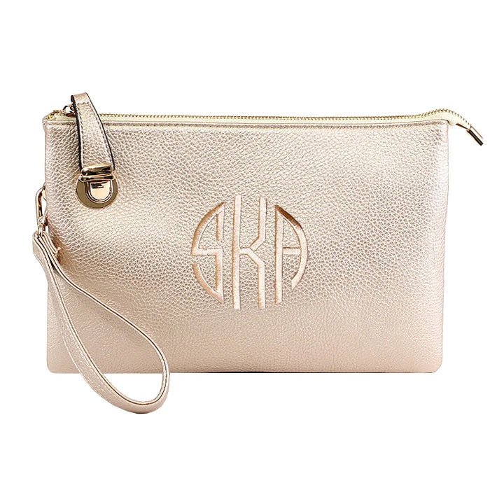 0714 Designer Inspired Fashion Clutch/Crossbody Bag - Honeytote