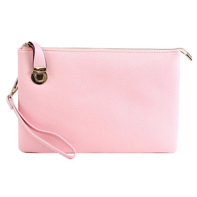 0714 Designer Inspired Fashion Clutch/Crossbody Bag - Honeytote