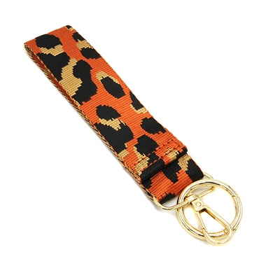 TG10269 TG10271 Animal Leopard Printed Wristband Keychain