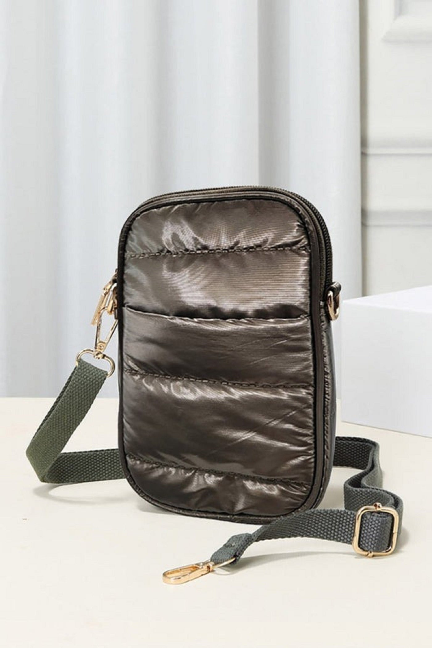 TG10283 Elaine Puffer Mini Crossbody Bag